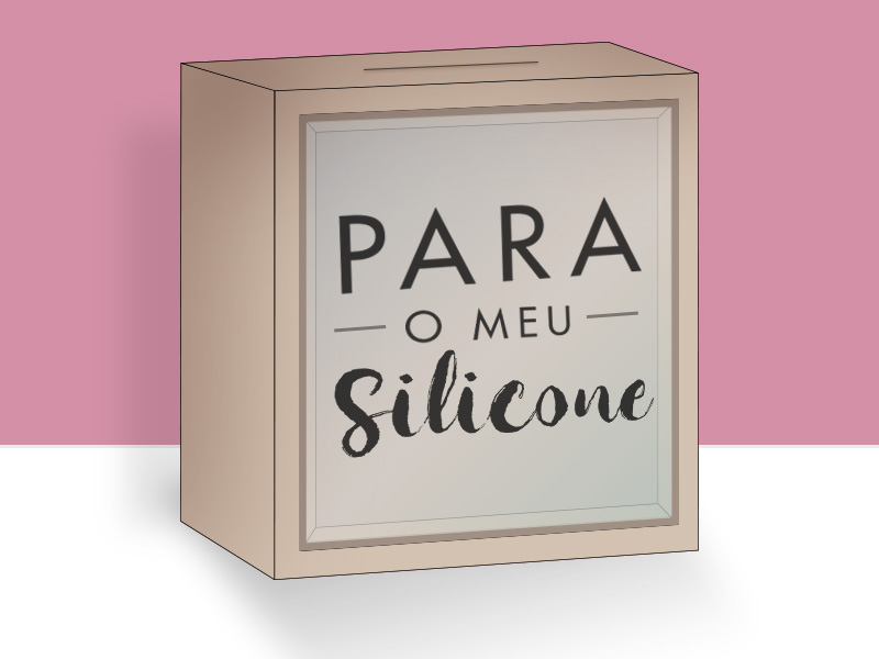 Tá em alta: Conheça o “Quadro para o meu Silicone”: Ilustração de quadro cofre para o meu silicone