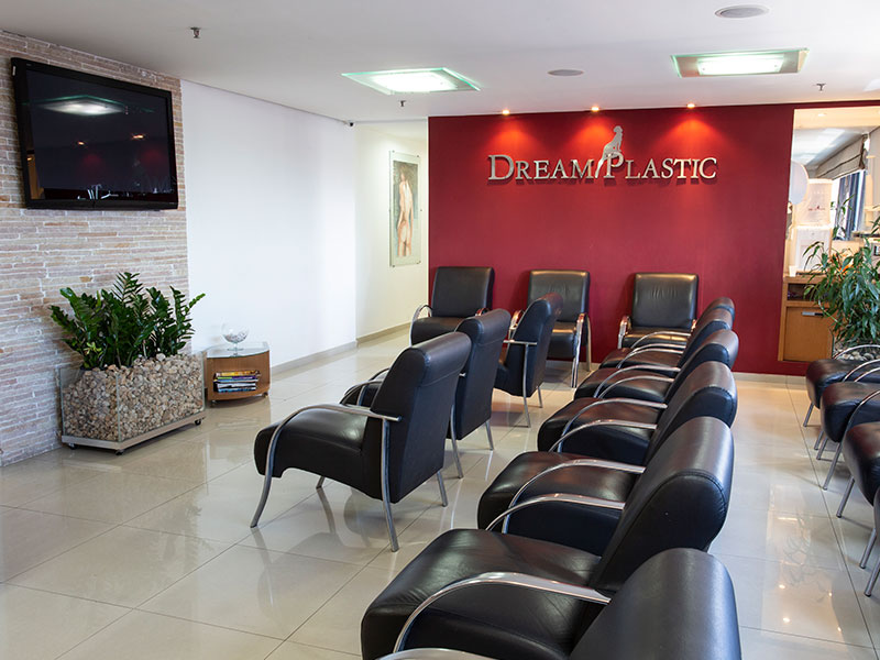 recepção da dream plastic clinica deimplante silicone SP