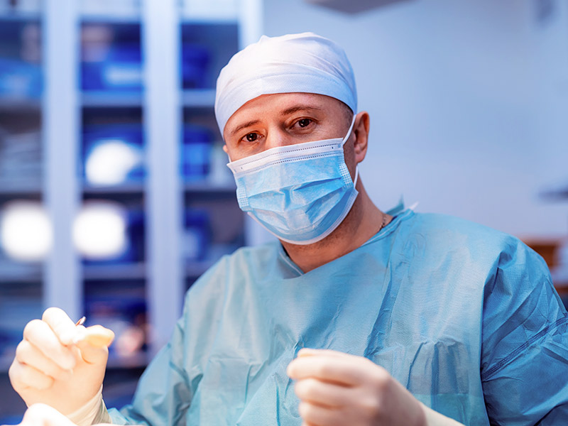 Avaliação médica para o silicone protese silicone