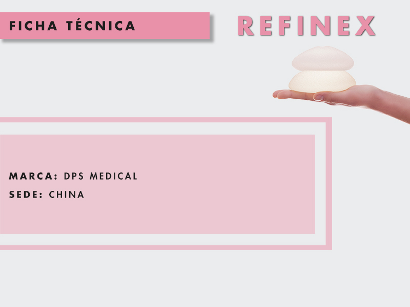 ficha técnica da refinex prótese silicone mama