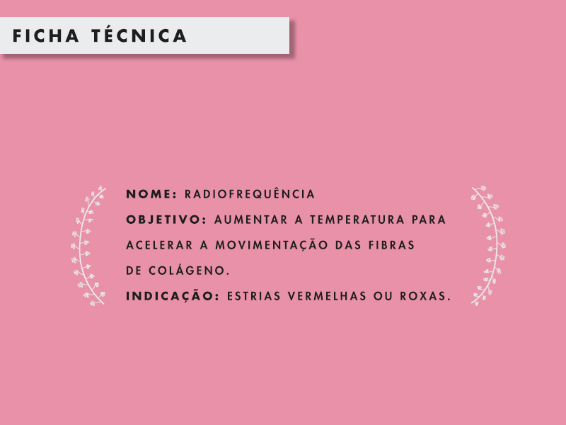 Radiofrequência radiofrequencia estrias