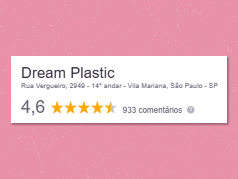 Avaliacao de empresa google avaliacao dream plastic
