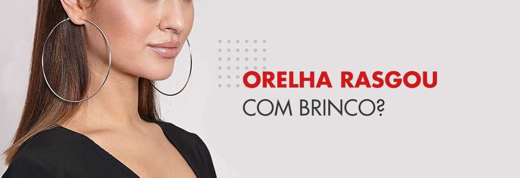 Orelha rasgou com brinco? lobuloplastia