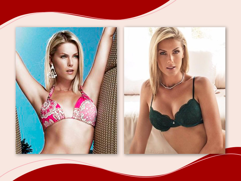 o antes e depois da apresentadora ana hickmann usando lingerie