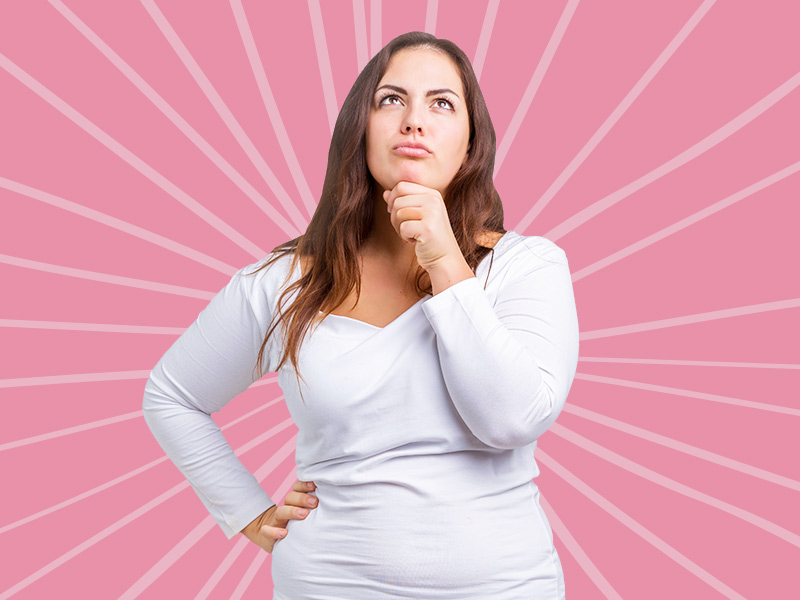 Como diminuir estômago alto? mulher duvida eliminar estomago alto