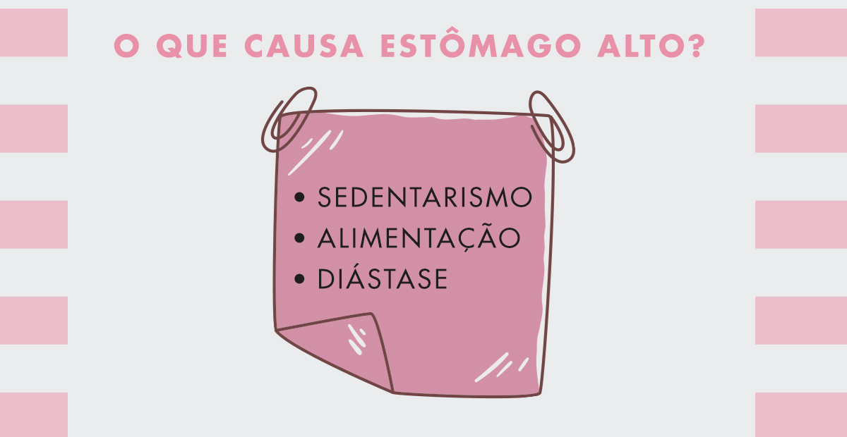 Estômago Alto Como se livrar da barriga inchada e dura