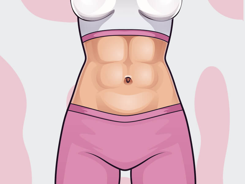 Barriga tanquinho falsa barriga malhada