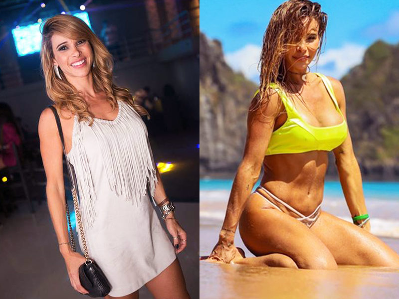 Silicone 250ml antes e depois da Dani Bananinha antes e depois do silicone de 250 ml da Dany Bananinha