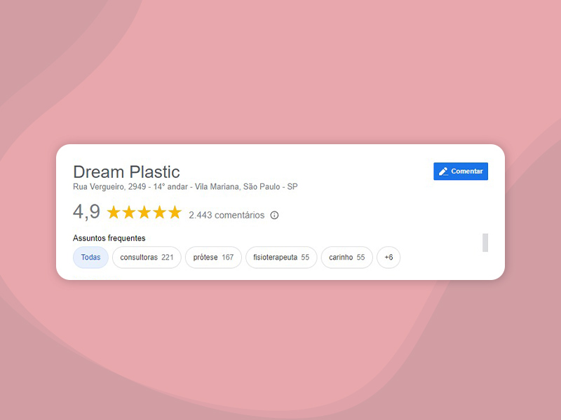 Print do google review da dream plastic