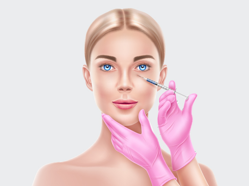 Qual a aplicação de Botox no rosto? botox rosto
