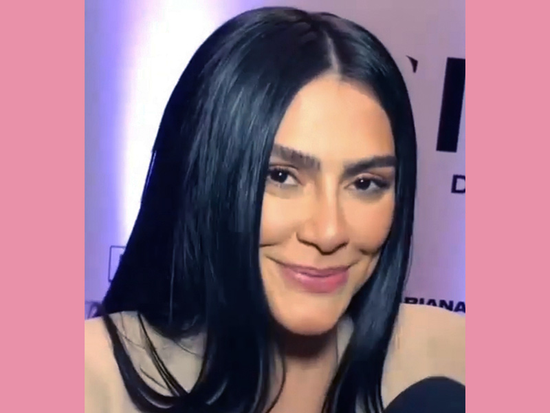 Imagem da atriz Cleo Pires antes da suposta harmonização do rosto