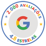 4.8 estrelas google