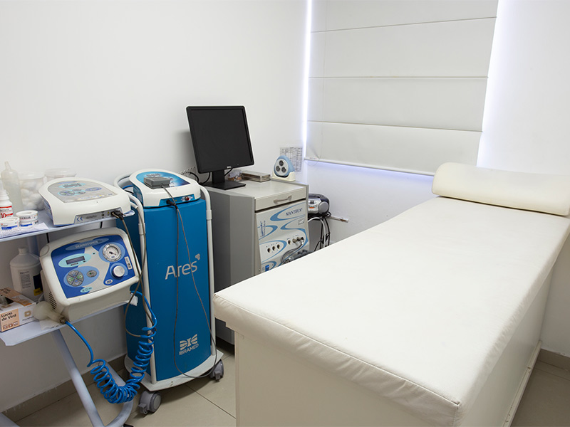 Imagem de uma sala de cuidados de pós-operatório da clínica Dream Plastic