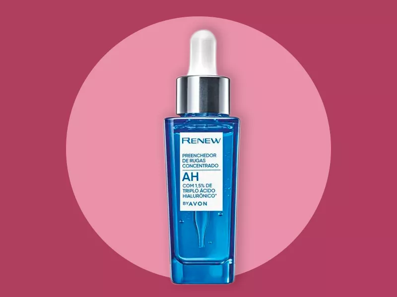 O sérum facial funciona de verdade? Imagem do sérum de ácido hialurônico Avon